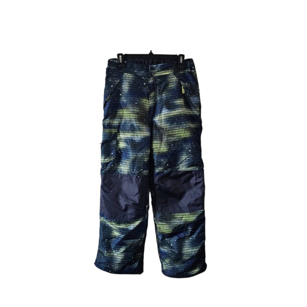 Champion Blue Green Ski Snow Board Pants Kids XL (16-18)